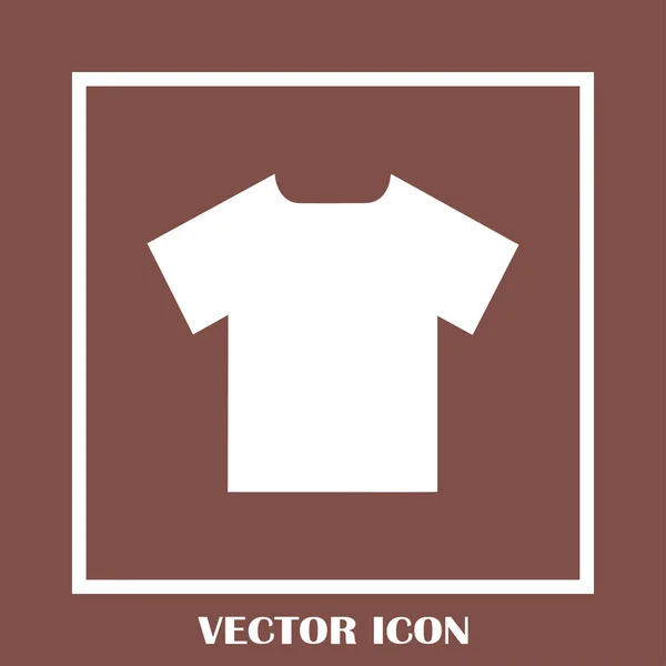 Icon vektor i T-skjorte . – stockvektor