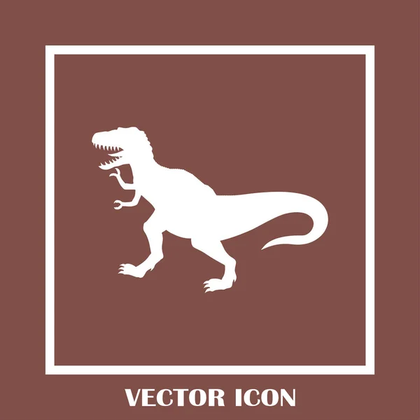 Tiranossauro pixelizado. Dino jogos retro. Pré-histórico Pangolin monstro réptil — Vetor de Stock