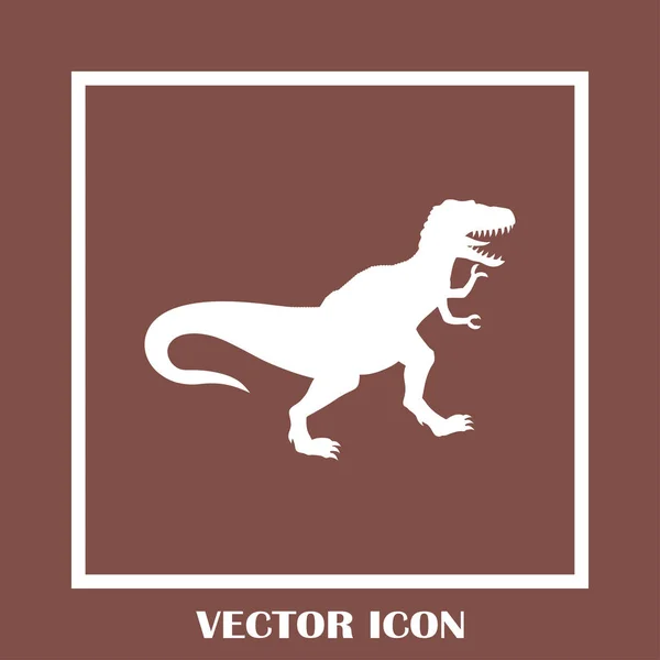 Tyrannosaurus pixelado. Juegos de Dino retro. Monstruo prehistórico de Pangolín Reptil — Vector de stock