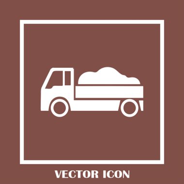 Teslimat vektör web simgesi