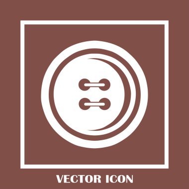 Dikiş düğme web simgesi