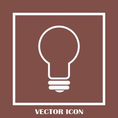 Lamba simge düz vektör