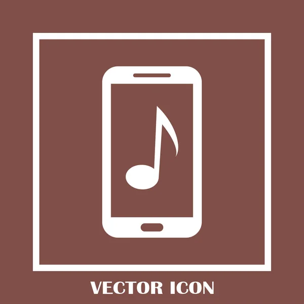 Telefon web vektor ikon — Stock Vector