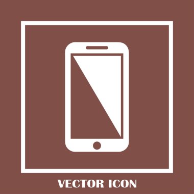 telefon web vektör simgesi