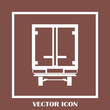 Teslimat vektör web simgesi