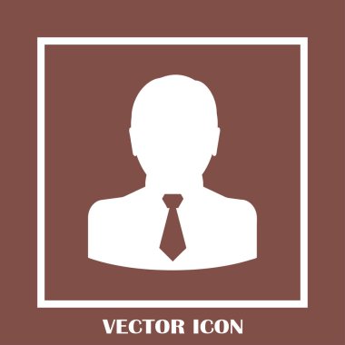 İşadamı vektör web simgesi