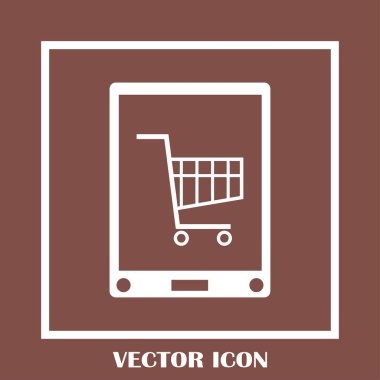 telefon web vektör simgesi