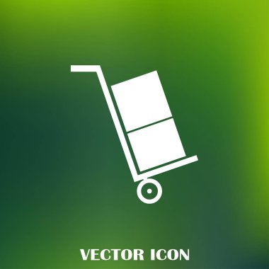 Bagaj vektör web simgesi.