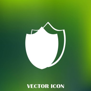 Kalkan vektör web simgesi