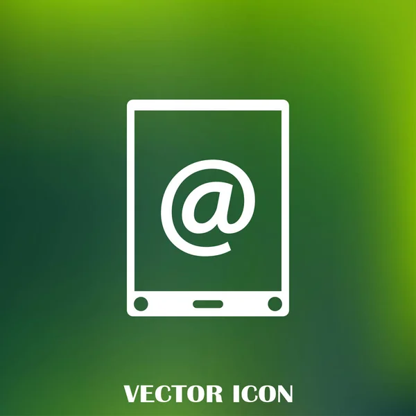 Ícone do vetor web telefone — Vetor de Stock