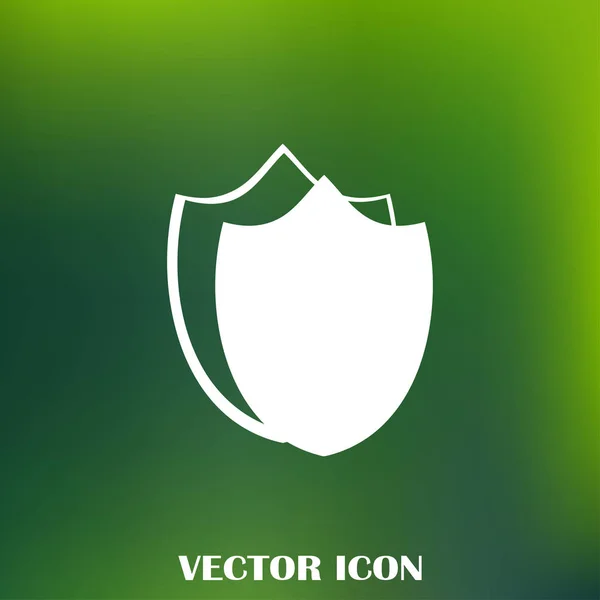 Icona web vettoriale scudo — Vettoriale Stock