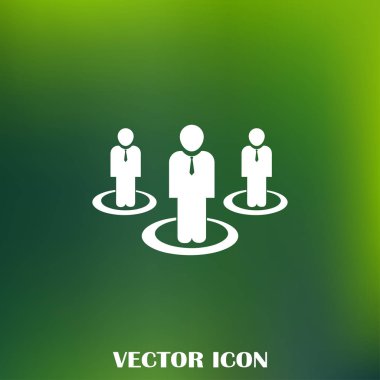 insanlar web vektör simgesi