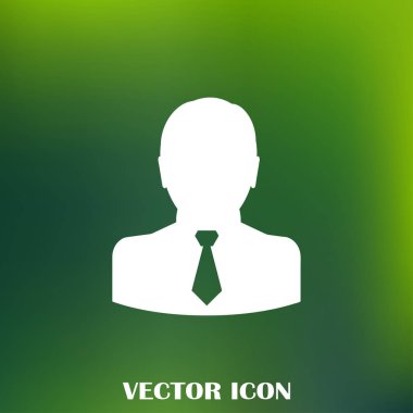 İşadamı vektör web simgesi