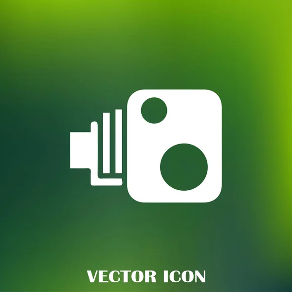 Ícone do vetor web camcorder — Vetor de Stock