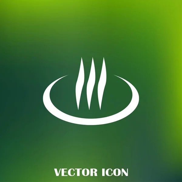 Illustration d'icône de vecteur vapeur de fumée — Image vectorielle