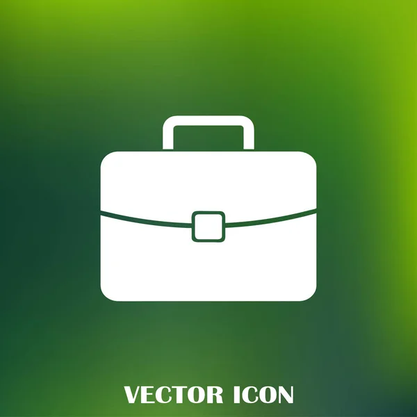 Web vetor de bagagem Ícone . — Vetor de Stock