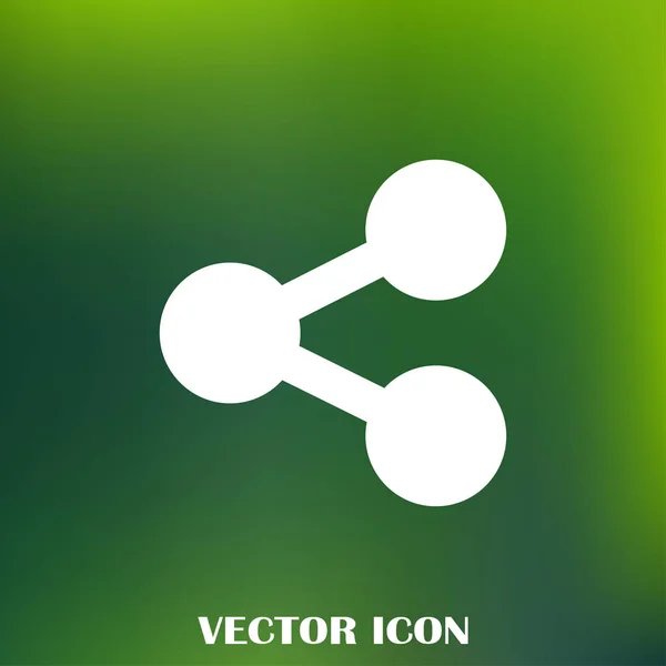 Ícone web vector átomo — Vetor de Stock