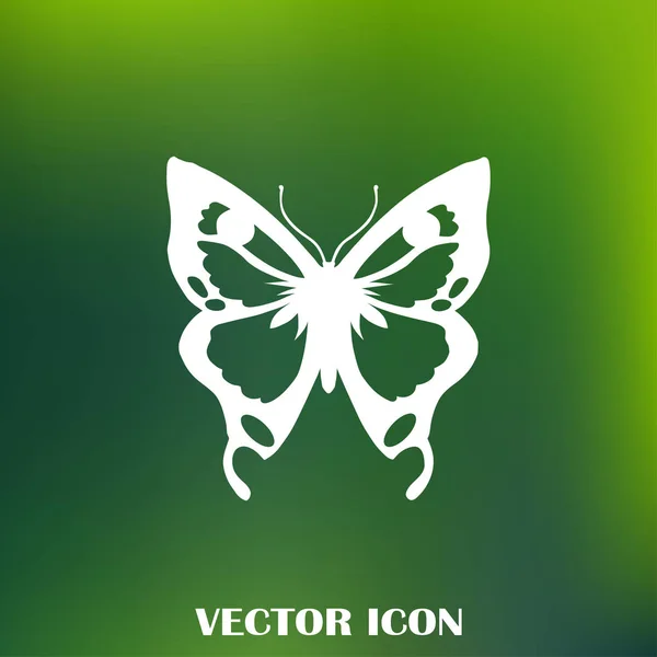 Icône web papillon vecteur — Image vectorielle