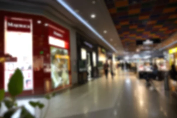 A imagem turva do shopping center . — Fotografia de Stock