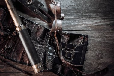 Güzel bir natürmort steampunk tarzı koruyucu go ile