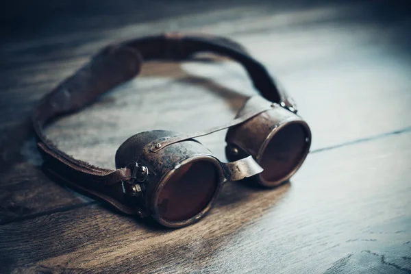 Steampunk vagy cyberpunk szemüveg — Stock Fotó