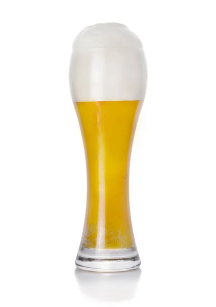 Szűretlen felső friss sör — Stock Fotó
