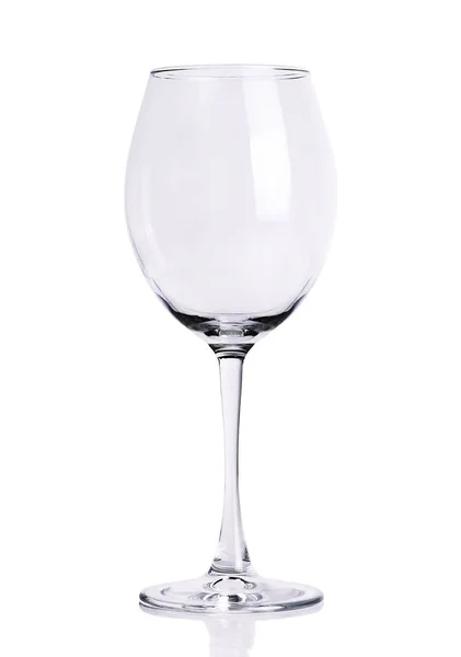 beyaz zemin üzerinde boş bardağı