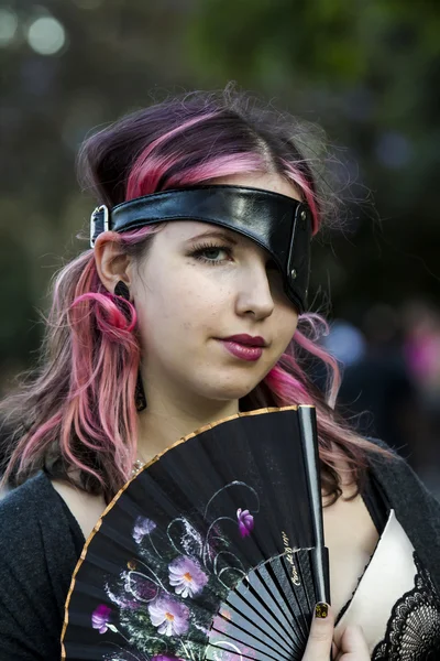 Ritratto in stile steampunk — Foto Stock