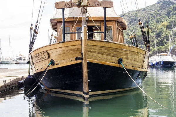 De zeilboot — Stockfoto