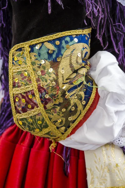 Σαρδηνίας παραδοσιακή φορεσιά — Φωτογραφία Αρχείου