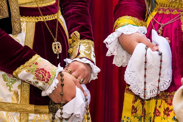 Costume traditionnel sarde — Photo