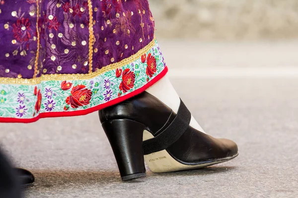 Traje tradicional sarda — Foto de Stock