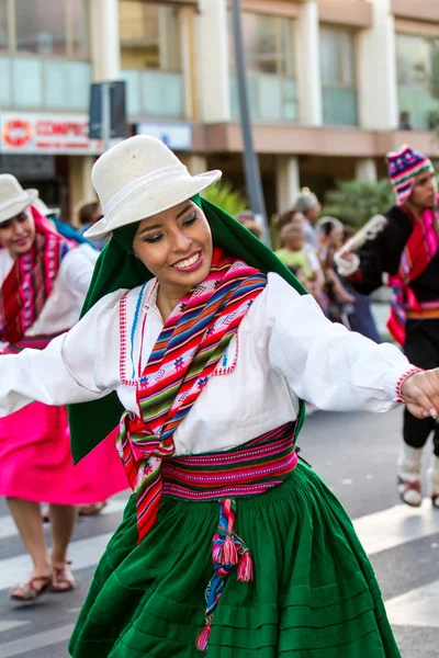 Quartu Italia Julio 2016 Sciampitta Festival Internacional Folclore Cerdeña Ballet — Foto de Stock