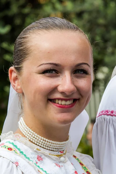 Selargius Italië September 2015 Oude Selargino Bruiloft Parade Van Folkgroep — Stockfoto