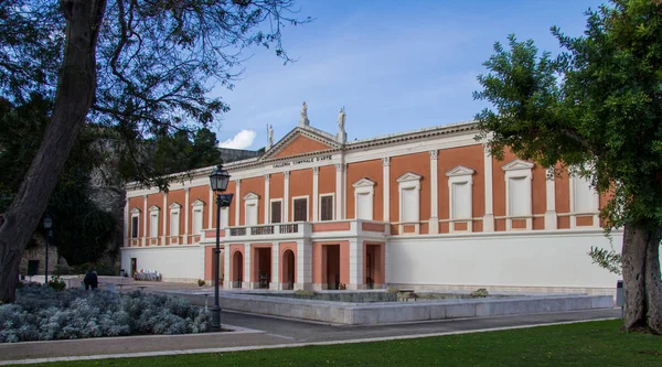 Cagliari Galería Arte Municipal Dentro Los Jardines Públicos Cerdeña —  Fotos de Stock