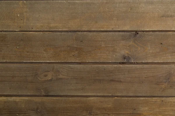 Textura de pared de madera marrón grande tablón — Foto de Stock