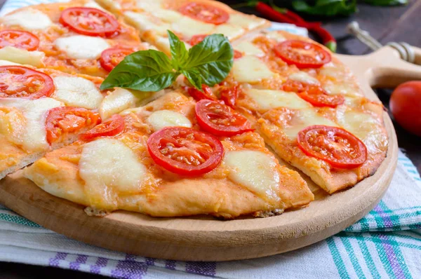 Classical Italian pizza \