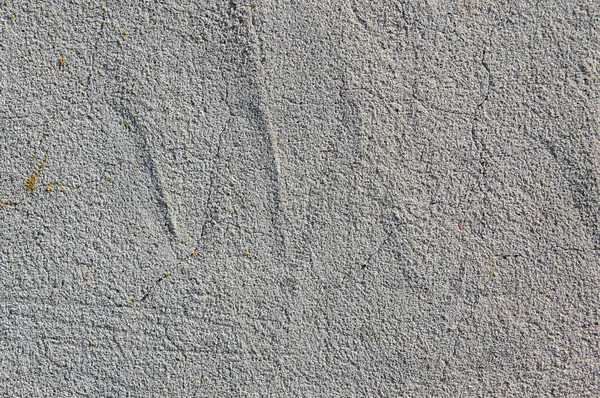 Oude Grijze Betonnen Ondergrond Met Scheuren Foto Achtergrond — Stockfoto