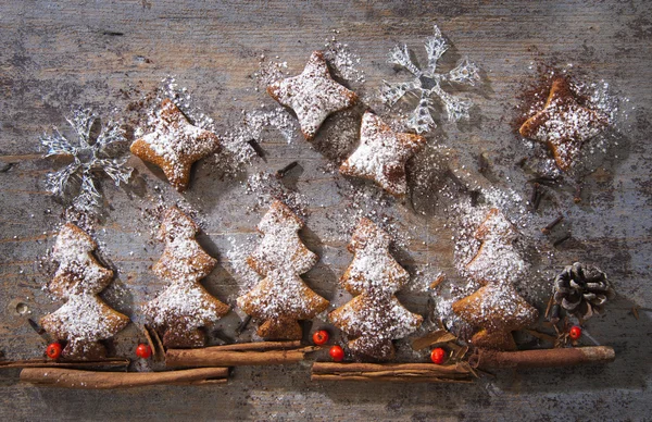 Bosco di biscotti natalizi — Fotografia de Stock