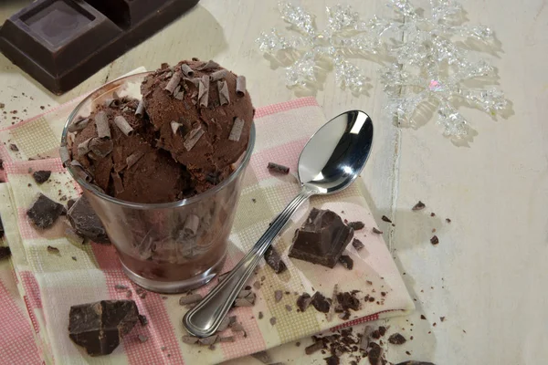 GELATO AL CIOCCOLATO — Stock fotografie