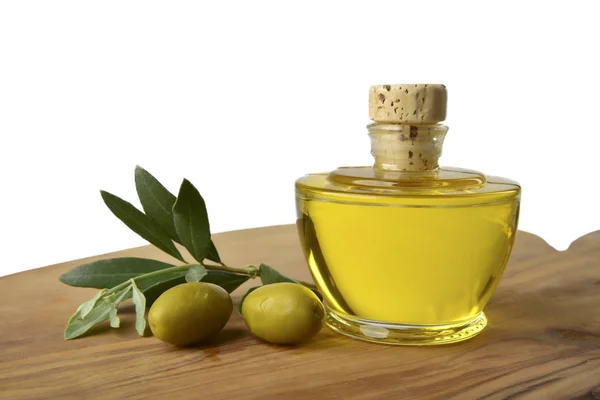 Olive e olio extravergine — Stockfoto