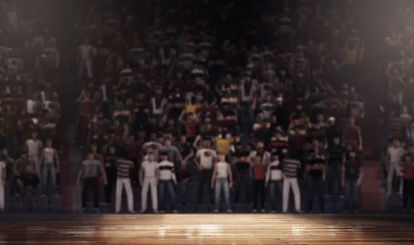 Profesyonel basketbol mahkeme arena temiz