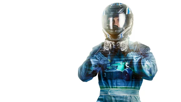 Bitiş çizgisine racer geçiş kart