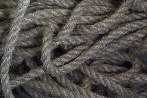 深色钥匙编织绳 — 图库照片