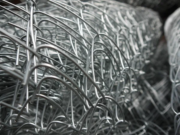 Mesh Fencing Metal Wire Rolls — Stock Photo, Image