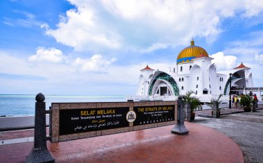 Malacca Straits Camii. Malacca Malezya