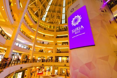 Suria shopping Mall KLCC Kuala Lumpur Malaysia.