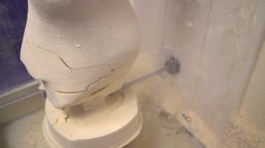 Alçı Carver-Robot yardımı ile yapma