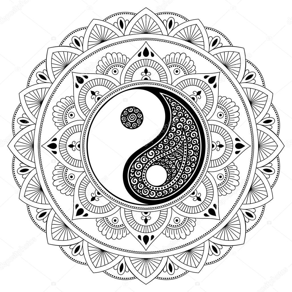 Free Free Yin Yang Mandala Svg 335 SVG PNG EPS DXF File
