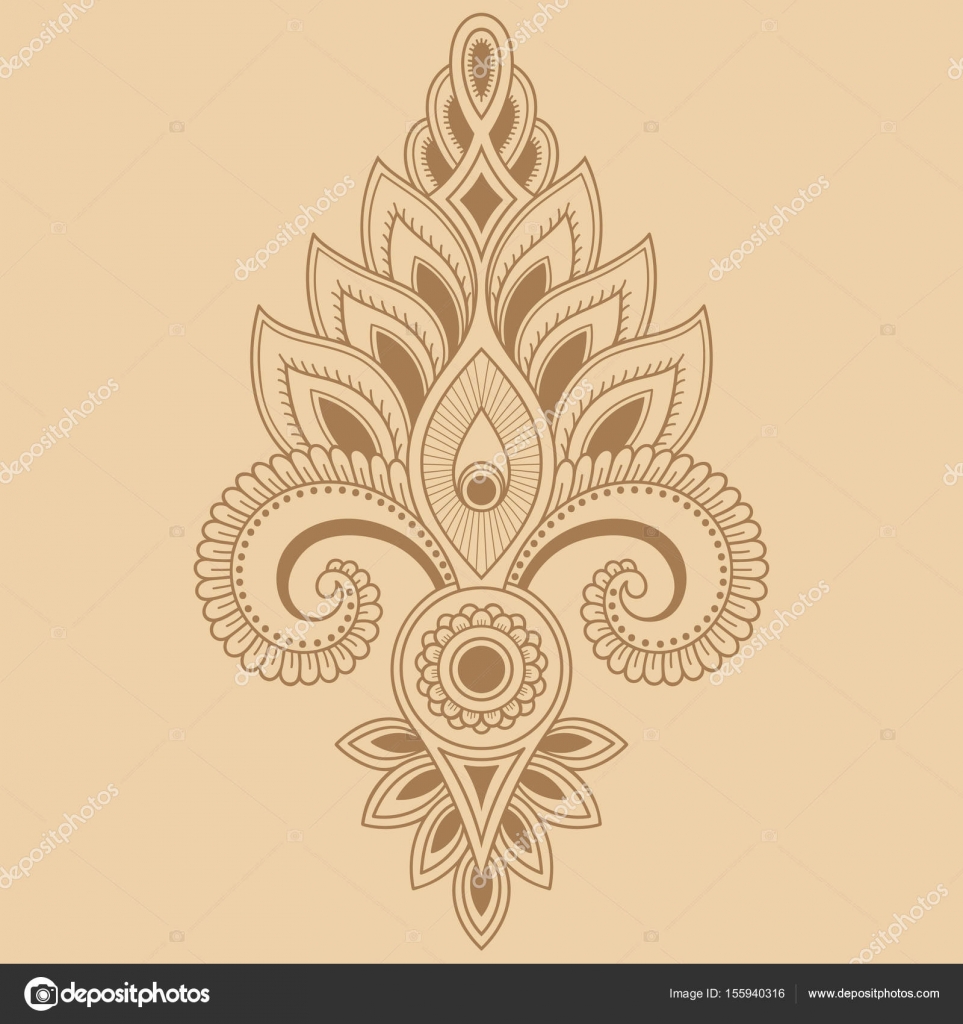 henna tattoo flower template in indian style ethnic floral henna tattoo flower template in indian style ethnic floral